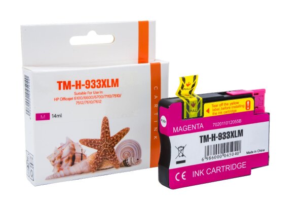 REF933MXL Refill Tinte Magenta für HP / CN055AE / 13ml