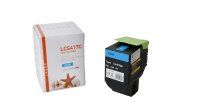 TONCS417C Alternativ Toner Cyan für Lexmark /...