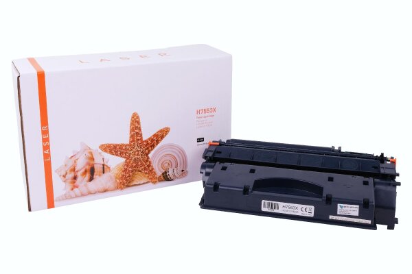 TONQ7553X Alternativ Toner Black für HP / Q7553X / 7.000 Seiten