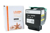 TONC540 Alternativ Toner Black für Lexmark  / C540 /...