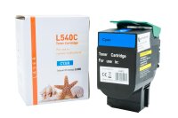 TONC540 Alternativ Toner Cyan für Lexmark  / C540 /...