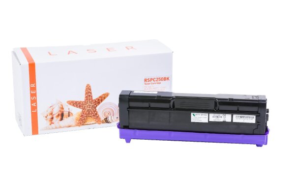 TONSPC250BK Alternativ Toner Black für Ricoh / 407543 / 2.000 Seiten