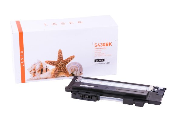 TONSLC430BK Alternativ Toner Black für Samsung  / CLTK 404 S/ELS / 1.500 Seiten