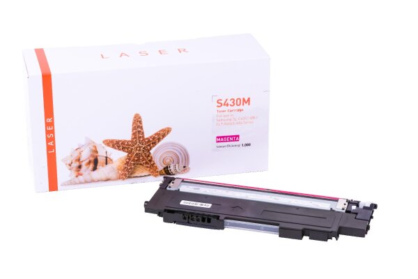 TONSLC430M Alternativ Toner Magenta für Samsung  / CLTM 404 S/ELS / 1.000 Seiten