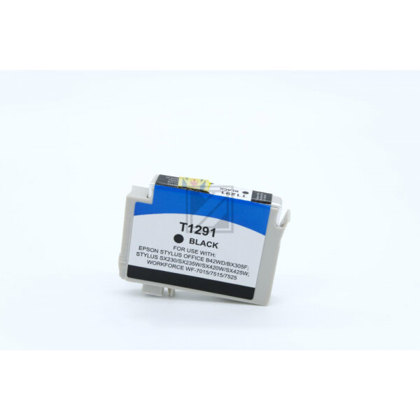 BULK T1291 Alternativ Tinte Black für Epson / C13T12914010 / 11,2ml