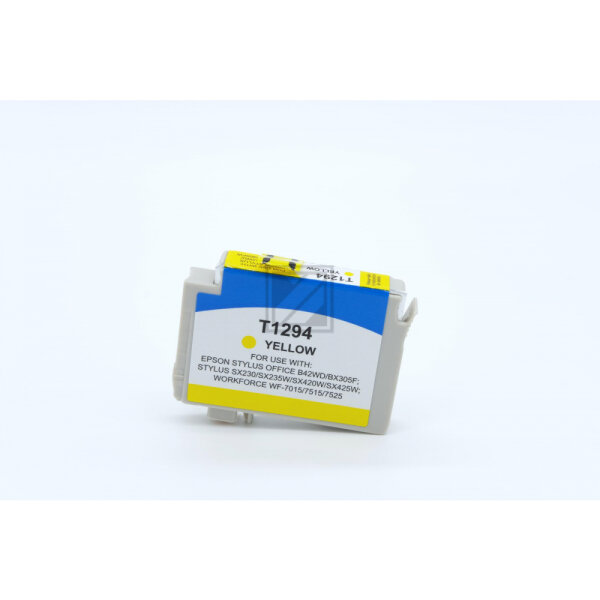 BULK T1294 Alternativ Tinte Yellow für Epson / C13T12944010 / 7ml