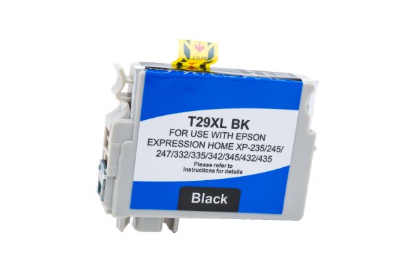 BULK T29XLBK Alternativ Tinte Black für Epson  / C13T29914010 / 14,6ml