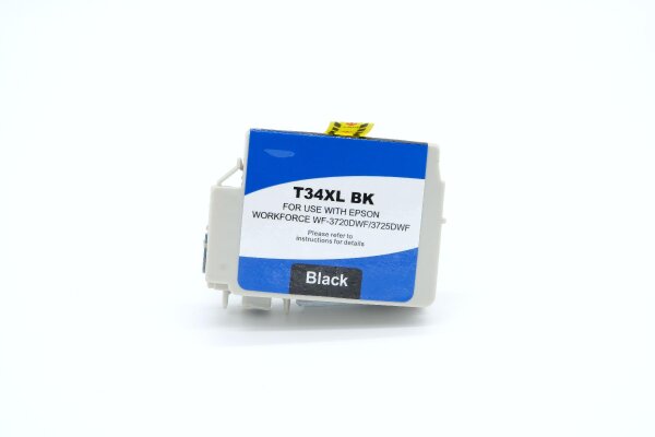 BULK T34XLBK Alternativ Tinte Black für Epson / C13T34714010 / 1.100 Seiten