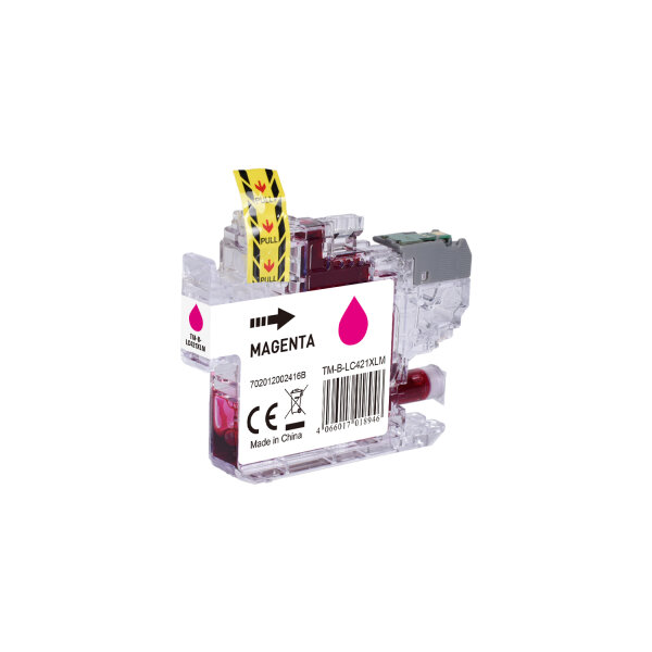 BULK LC421XLM Alternativ (Dye) Tinte Magenta für Brother / LC421XLM / 7,5ml