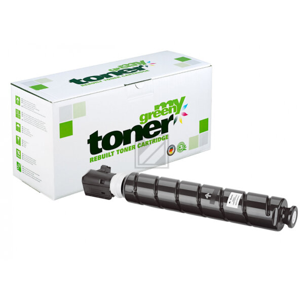 my green toner Toner-Kit schwarz (112065) ersetzt C-EXV51BK