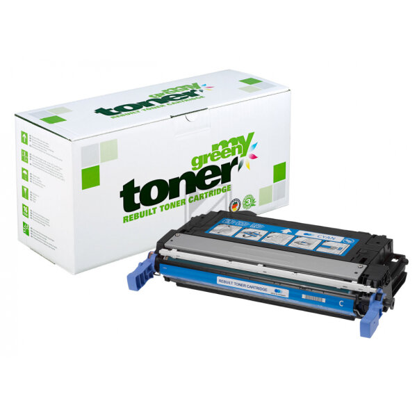 my green toner Toner-Kartusche cyan (131387) ersetzt 643A