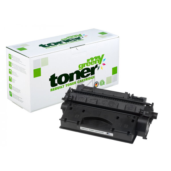 my green toner Toner-Kartusche schwarz HC (133572) ersetzt 05X, 719H