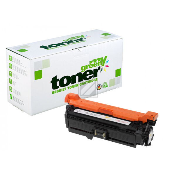 my green toner Toner-Kartusche gelb (133640) ersetzt 653A