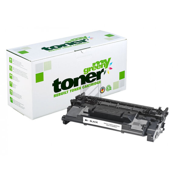 my green toner Toner-Kartusche schwarz HC (134692) ersetzt 87A, 041