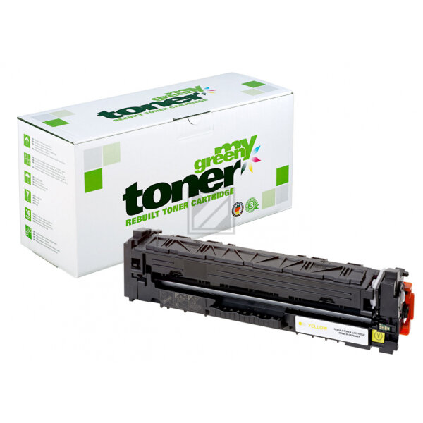 my green toner Toner-Kartusche gelb HC (134791) ersetzt 201X, 045H