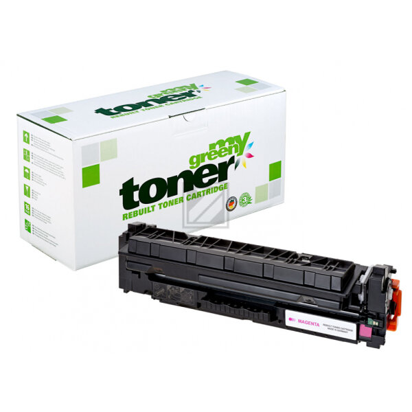 my green toner Toner-Kartusche magenta HC (134821) ersetzt 410X, 046H