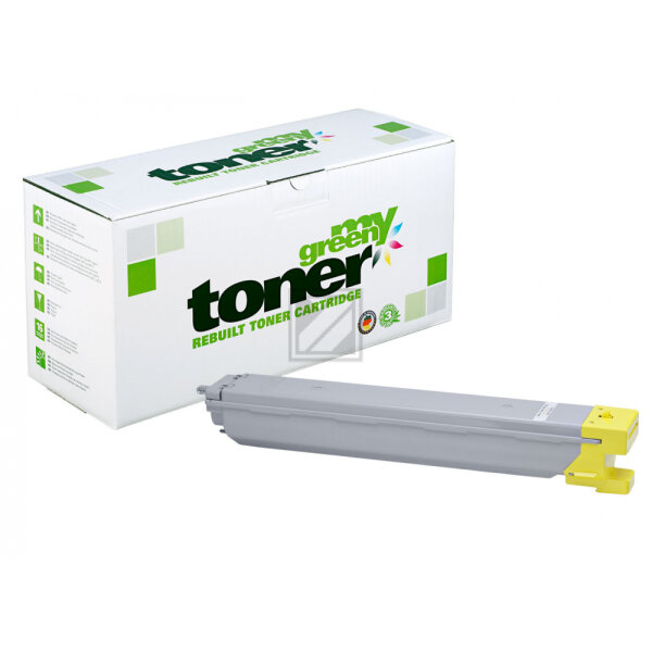 my green toner Toner-Kit gelb HC (136580) ersetzt W9042MC