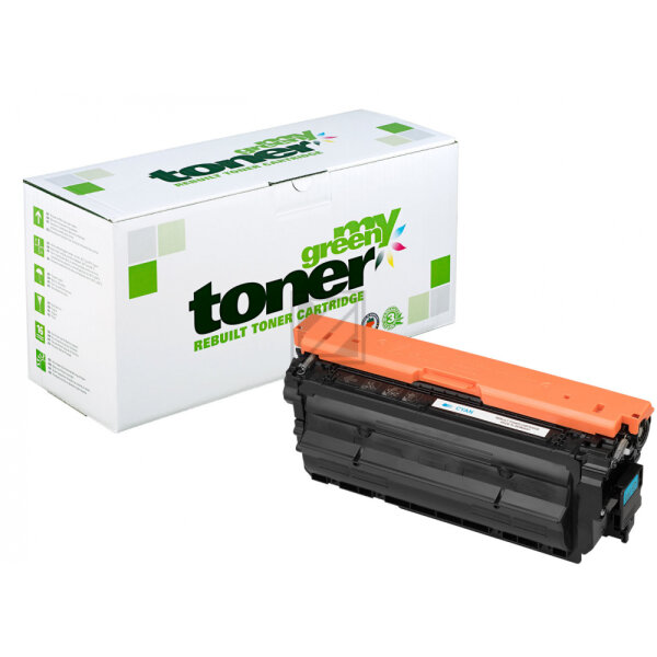 my green toner Toner-Kartusche cyan (136863) ersetzt 655A