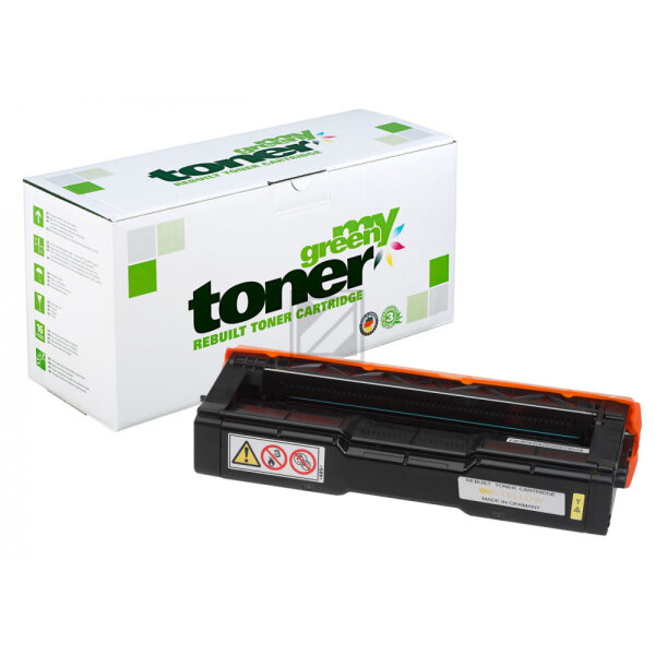 my green toner Toner-Kit gelb (150333) ersetzt TK-150Y