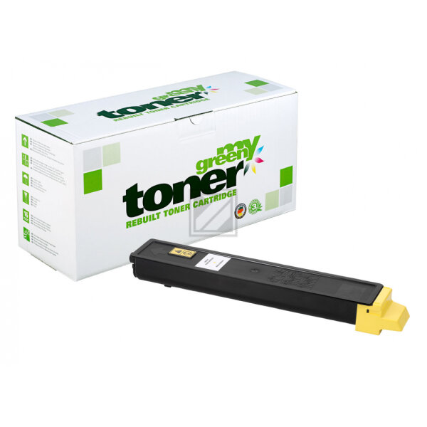 my green toner Toner-Kit gelb (150906) ersetzt TK-895Y