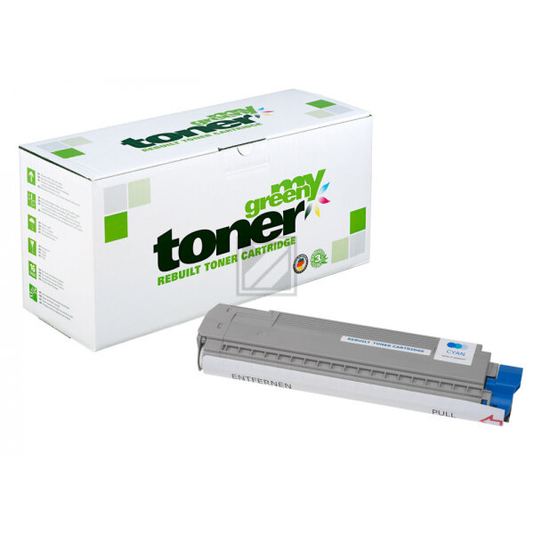 my green toner Toner-Kit cyan HC (180477) ersetzt 43487711