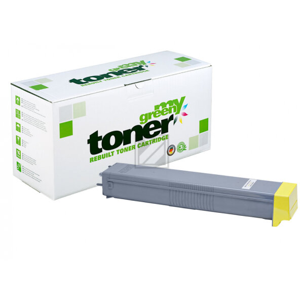 my green toner Toner-Kit gelb (201110) ersetzt Y6072