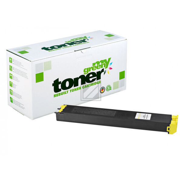 my green toner Toner-Kit gelb (210198) ersetzt MX-36GTYA