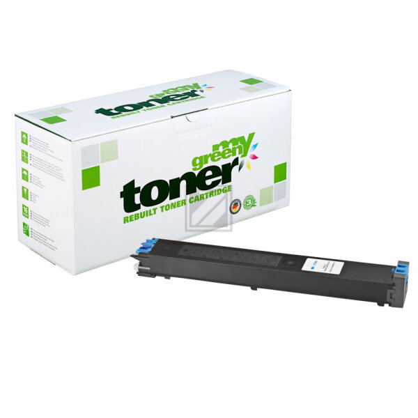 my green toner Toner-Kit cyan (210266) ersetzt MX-27GTCA