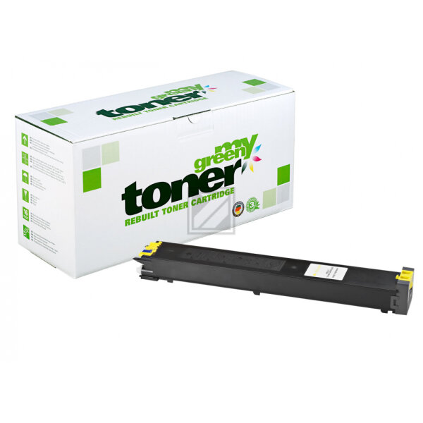 my green toner Toner-Kit gelb (210280) ersetzt MX-27GTYA