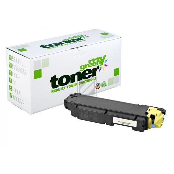 my green toner Toner-Kartusche gelb (271007) ersetzt PK-5012Y