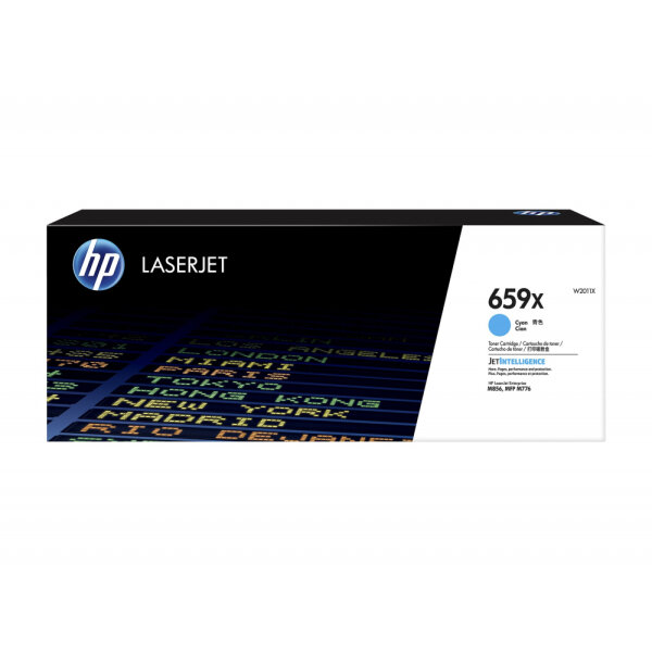 HP Toner-Kartusche cyan HC (W2011X, 659X)