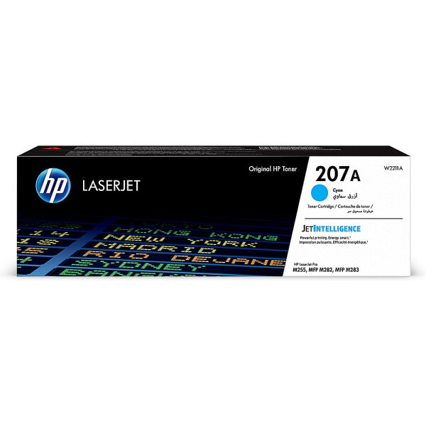 HP Toner-Kartusche cyan (W2211A, 207A)