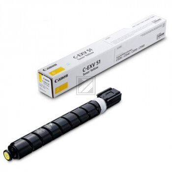 Canon Toner-Kit gelb (0487C002, C-EXV51LY)