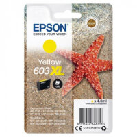 Epson Tintenpatrone gelb HC (C13T03A44010, 603XL)