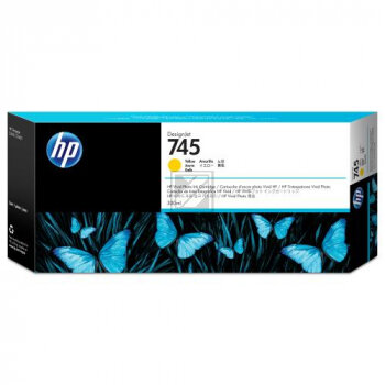 HP Tintendruckkopf gelb HC (F9K02A, 745)