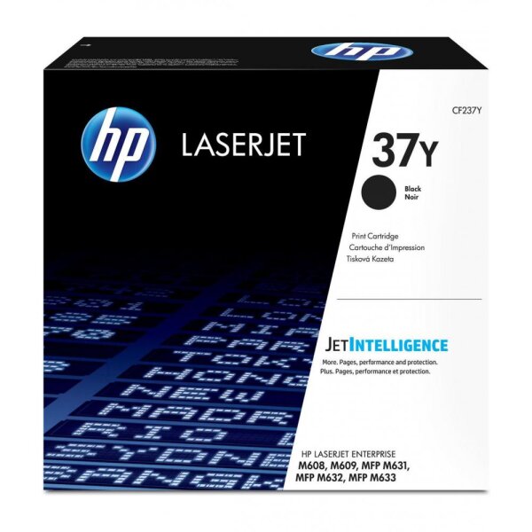 HP Toner-Kartusche schwarz HC plus + (CF237Y, 37Y)