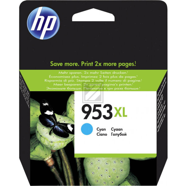 HP Tintenpatrone cyan HC (F6U16AE, 953XL)