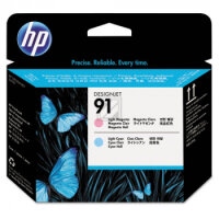 HP Tintendruckkopf magenta light/cyan light (C9462A, 91)