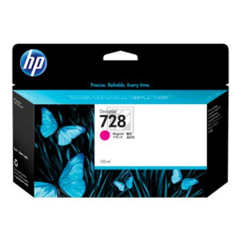 HP Tintenpatrone magenta HC (F9J66A, 728)