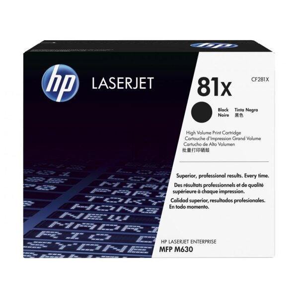 HP Toner-Kartusche schwarz HC (CF281X, 81X)