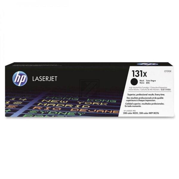 HP Toner-Kartusche schwarz HC (CF210X, 131X)