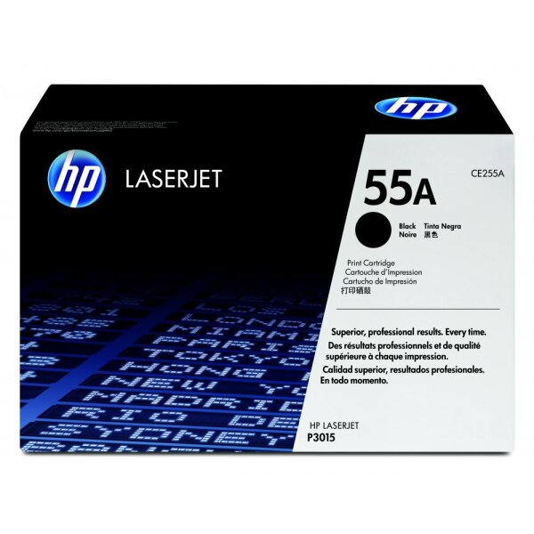 HP Toner-Kartusche schwarz (CE255A, 55A)