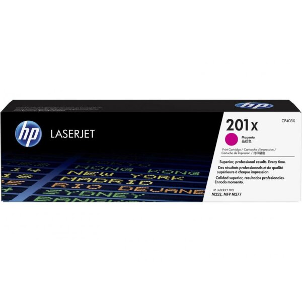 HP Toner-Kartusche magenta HC (CF403X, 201X)