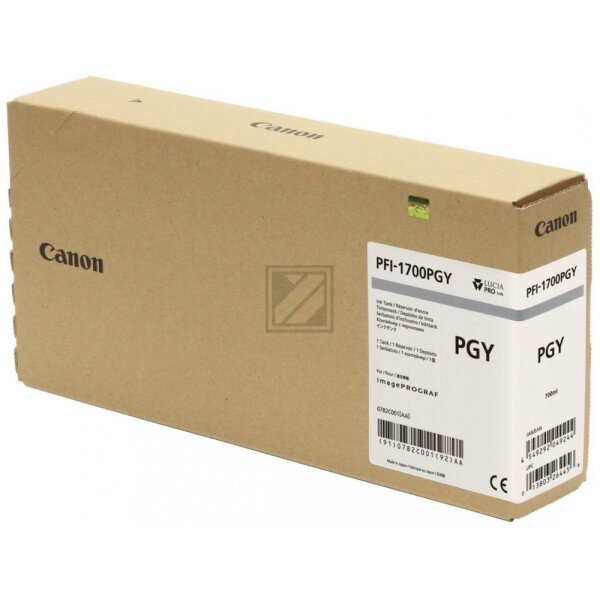 Canon Tintenpatrone photo grau (0782C001, PFI-1700PG)