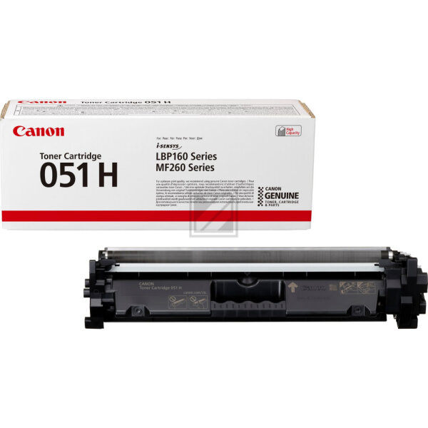 Canon Toner-Kartusche schwarz HC (2169C002, 051H)