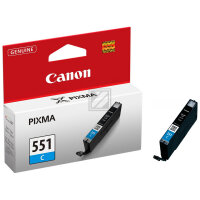 Canon Tintenpatrone cyan (6509B001, CLI-551C)