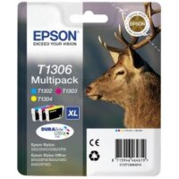 Epson Tintenpatrone gelb, magenta, cyan HC (C13T13064010,...