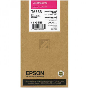 Epson Tintenpatrone magenta (C13T653300, T6533)