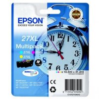 Epson Tintenpatrone gelb, magenta, cyan HC (C13T27154010,...