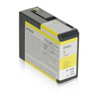 Epson Tintenpatrone gelb (C13T580400, T5804)